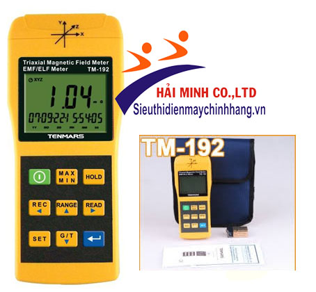 Máy đo điện từ trường Tenmars TM-192